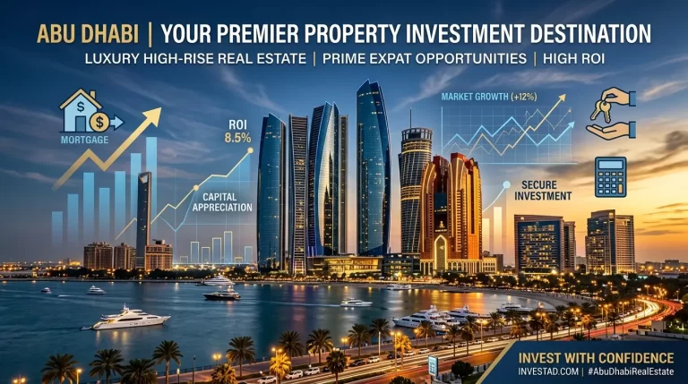 Non resident mortgage Abu Dhabi skyline investment property