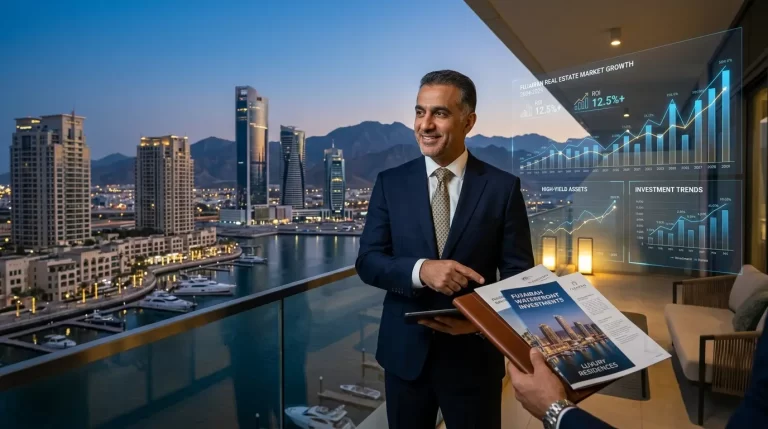 Non resident mortgage property investment in Fujairah skyline