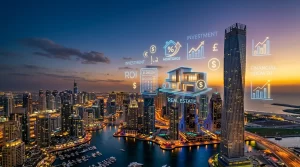 Top 10 Non Resident Mortgage in Dubai guide showing skyline and financial planning